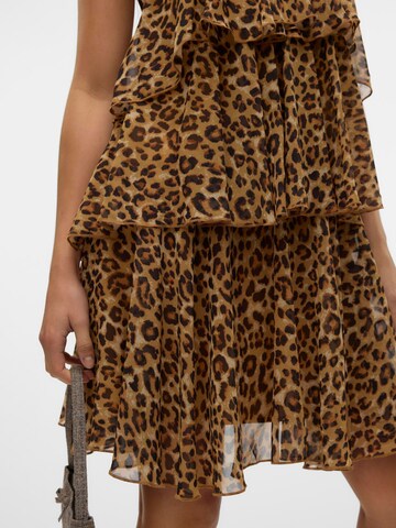VERO MODA Kjole 'FELICIA' i brun