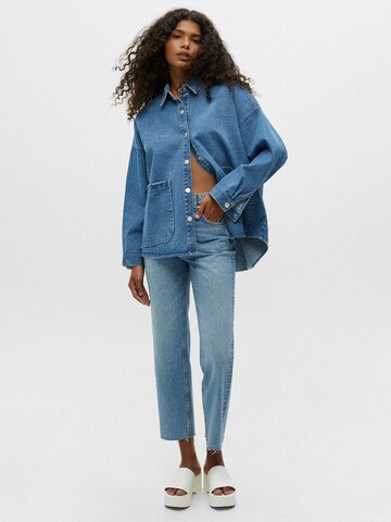 Regular Jean Pull&Bear en bleu