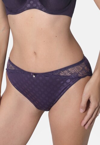 sassa Slip 'DOT & BLOSSOM' in Lila: Vorderseite