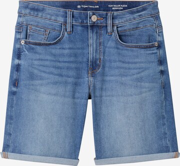 TOM TAILOR Shorts 'Alexa' in Blau: predná strana