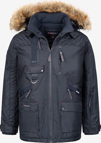 GEOGRAPHICAL NORWAY Winter jacket in Blue: front