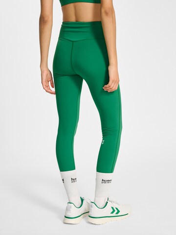 Hummel Скинни Спортивные штаны 'Pulse' в Зеленый