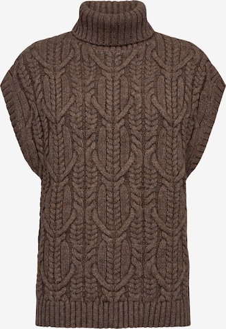 co'couture Neulepaita 'Row' värissä ruskea: etupuoli