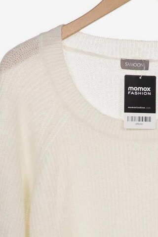 SAMOON Sweater & Cardigan in 5XL in White