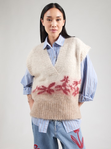 Pullover 'PURULIA' di Munthe in beige: frontale