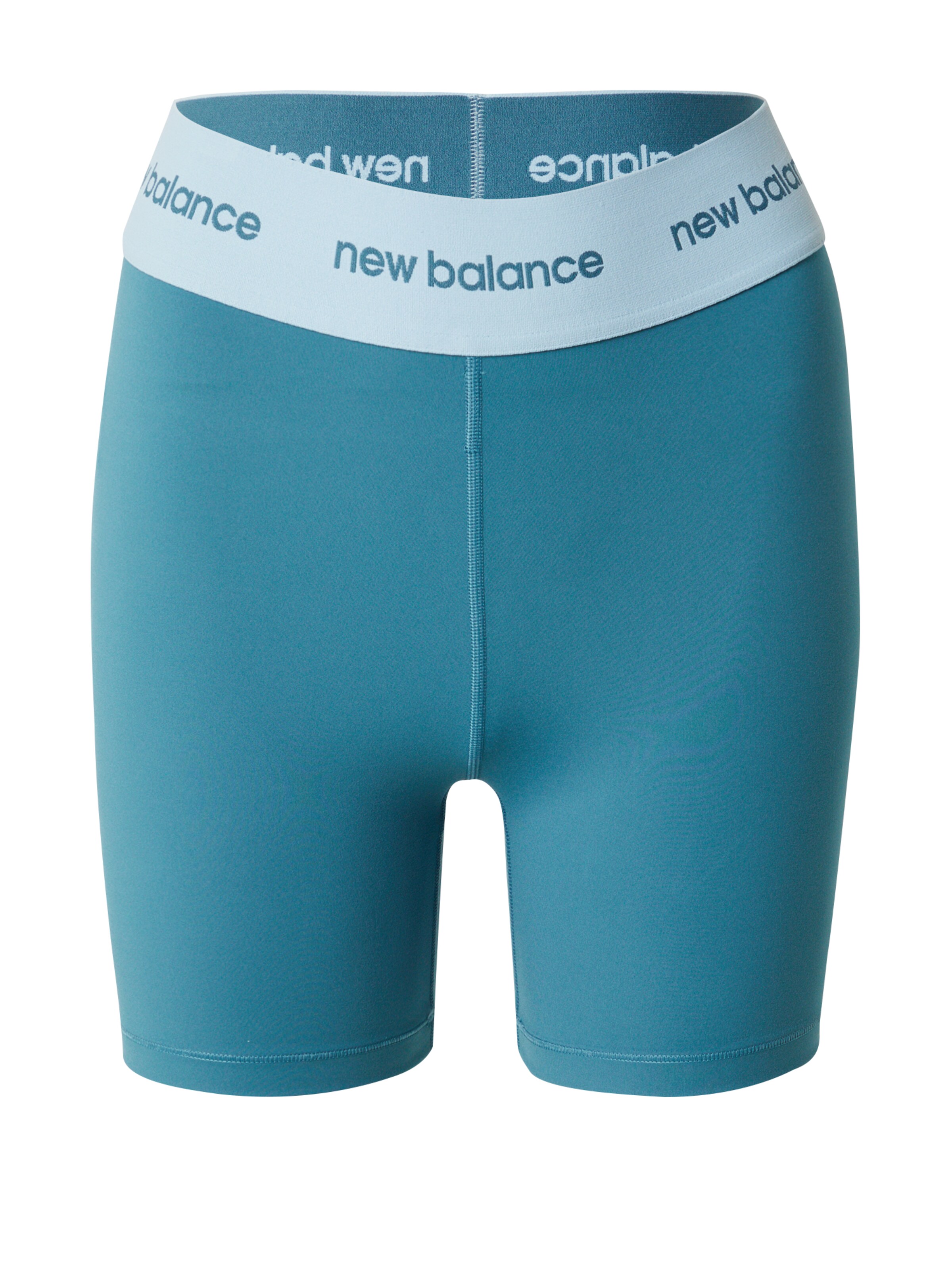 new balance Skinny Sportovní kalhoty 'Sleek 5' – modrá: přední strana