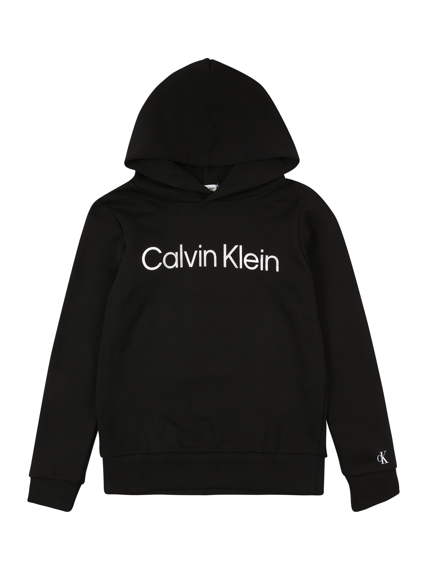 Calvin Klein Jeans Felpa in Nero 