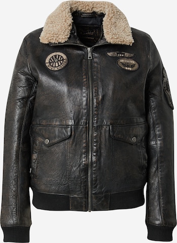 Mauritius Välikausitakki 'Carlene' värissä musta: etupuoli