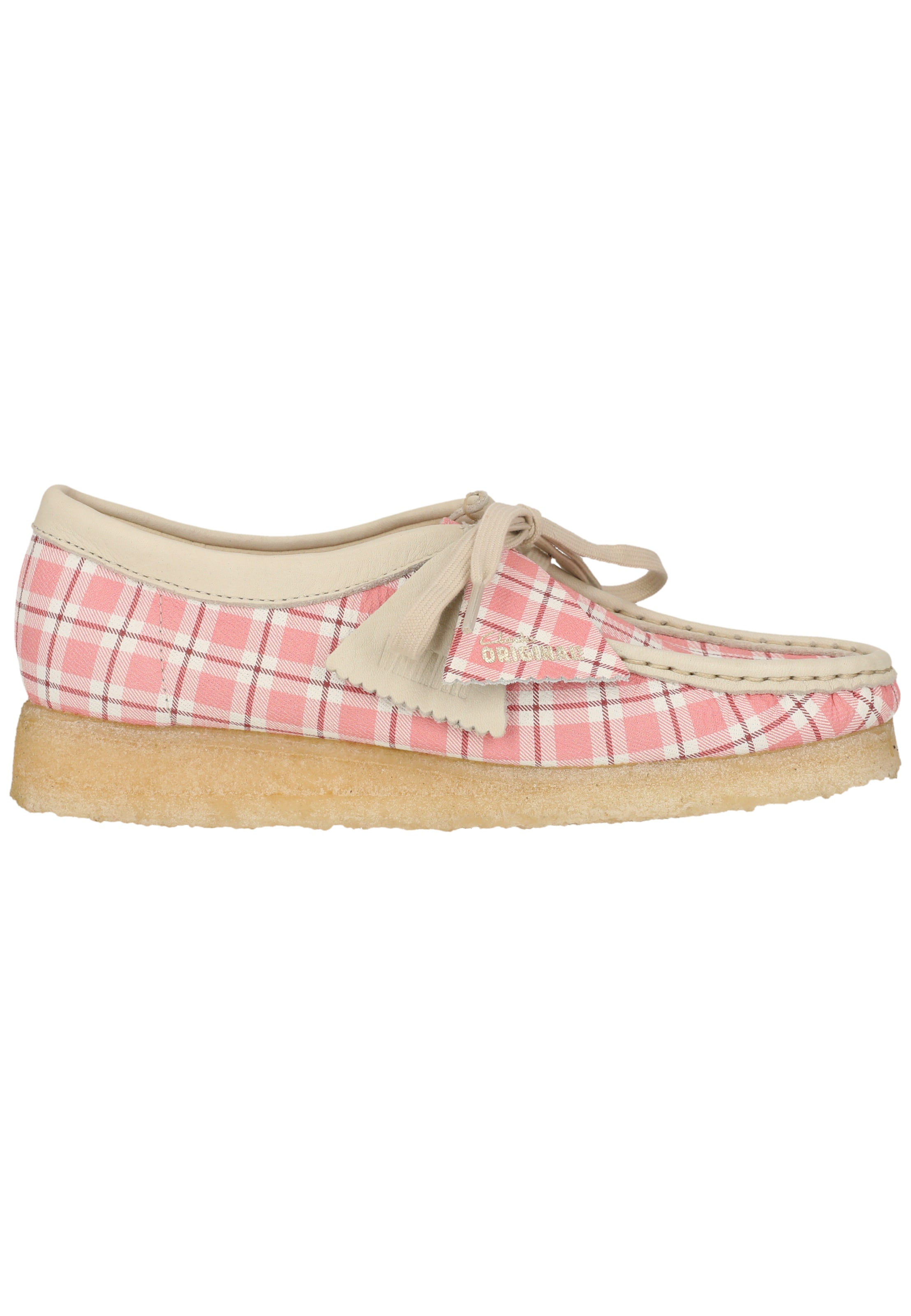 CLARKS Lace-up shoe 'Wallebee' in Pink