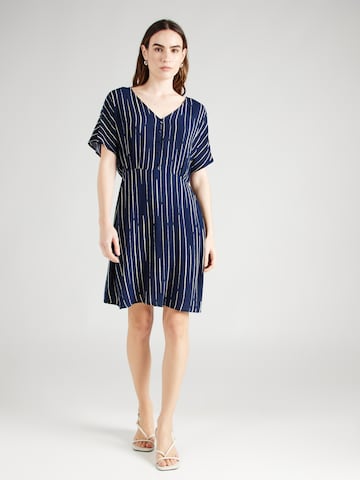 Robe-chemise 'MOASHLY' VILA en bleu : devant