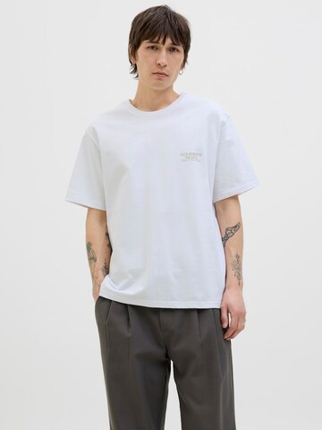 T-Shirt 'JORHYDRA' JACK & JONES en blanc