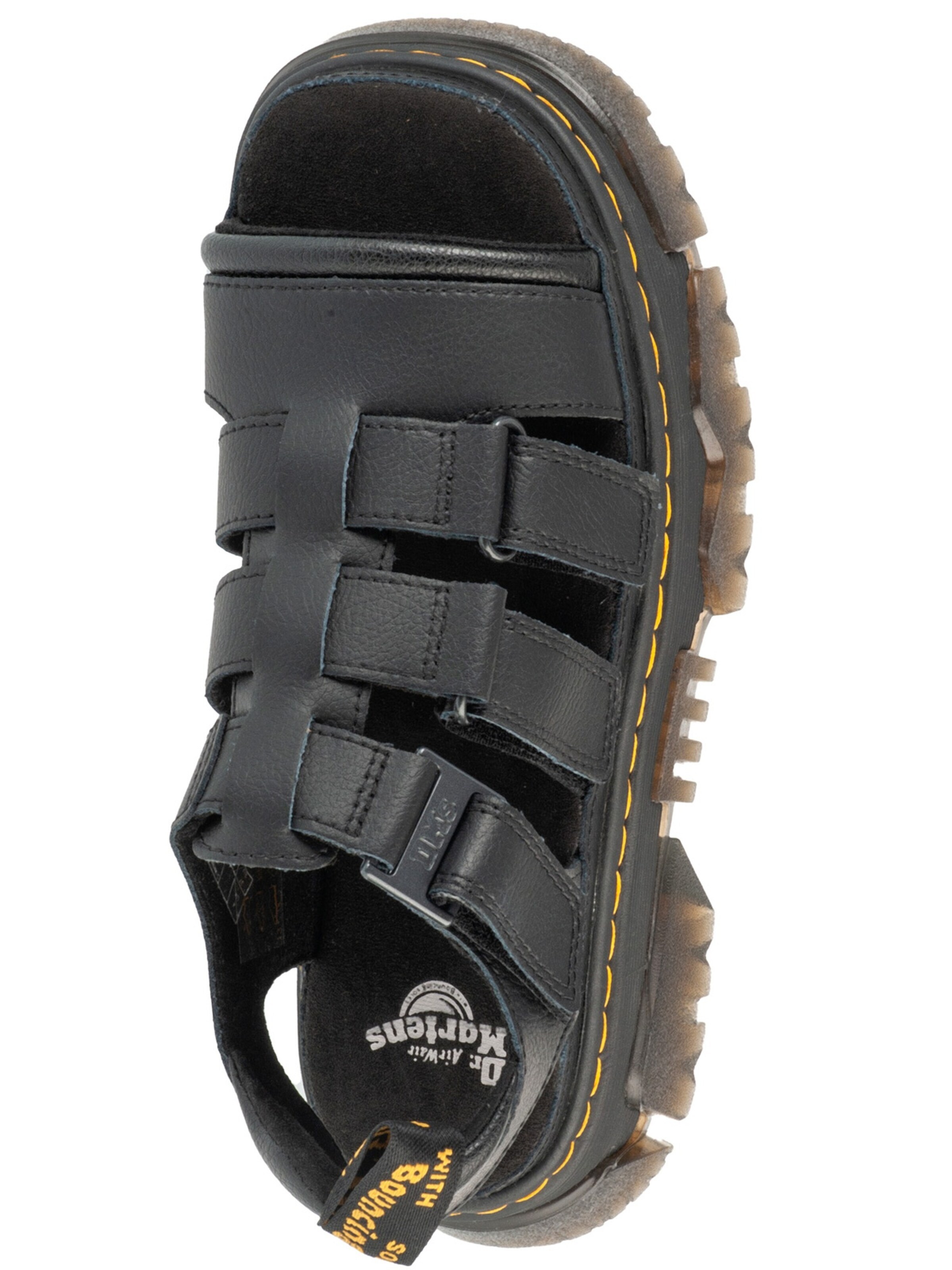 Sandales Dr. Martens en noir