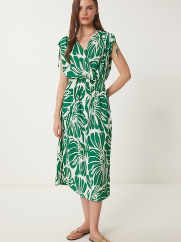 Happiness İstanbul Klänning i grön