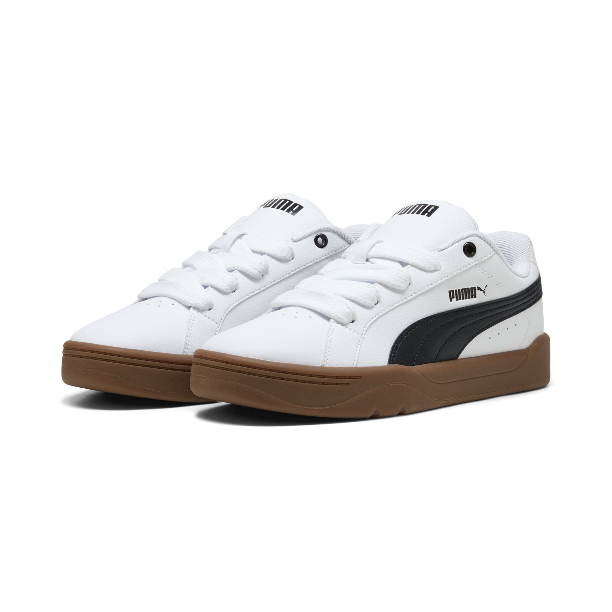 Baskets basses 'Park Lifestyle Easy' PUMA en blanc