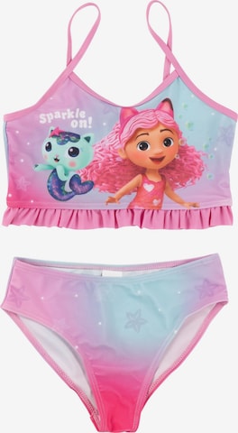 Gabby`s Dollhouse Bustier Bikini in Pink: Vorderseite