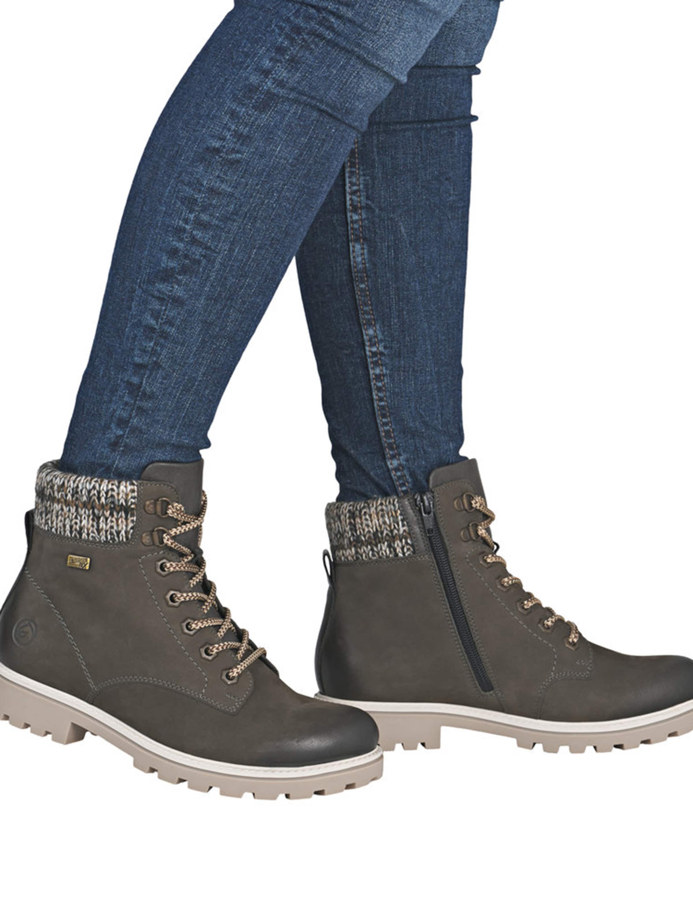 Bottines à lacets REMONTE en gris