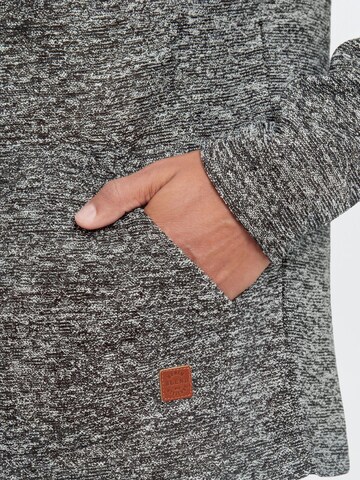 BLEND Fleecejacke 'BHPinheiro' in Schwarz