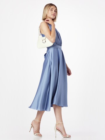 Robe de cocktail SWING en bleu