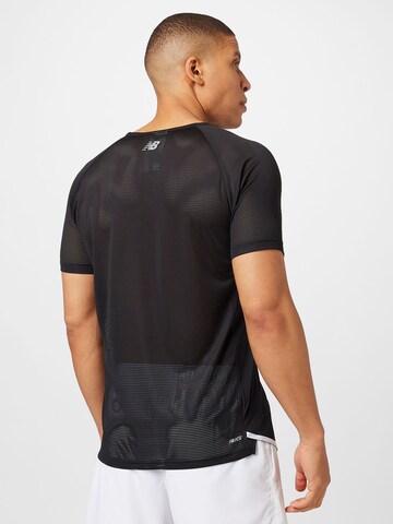 new balance - Camiseta funcional 'Accelerate Pacer' en negro