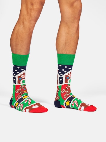 Chaussettes 'Christmas Season' DillySocks en mélange de couleurs : devant