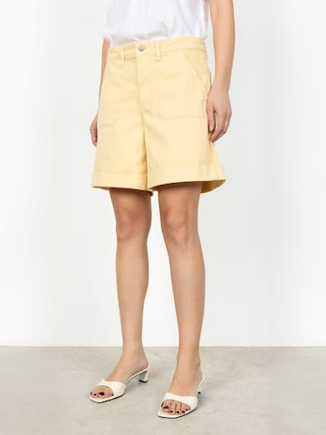 Regular Pantalon 'Erna' Soyaconcept en jaune : devant