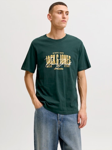 JACK & JONES Shirt 'JJAERO' in Green