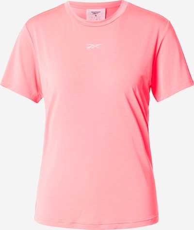 Reebok Tehnička sportska majica u svijetloroza / srebro, Pregled proizvoda