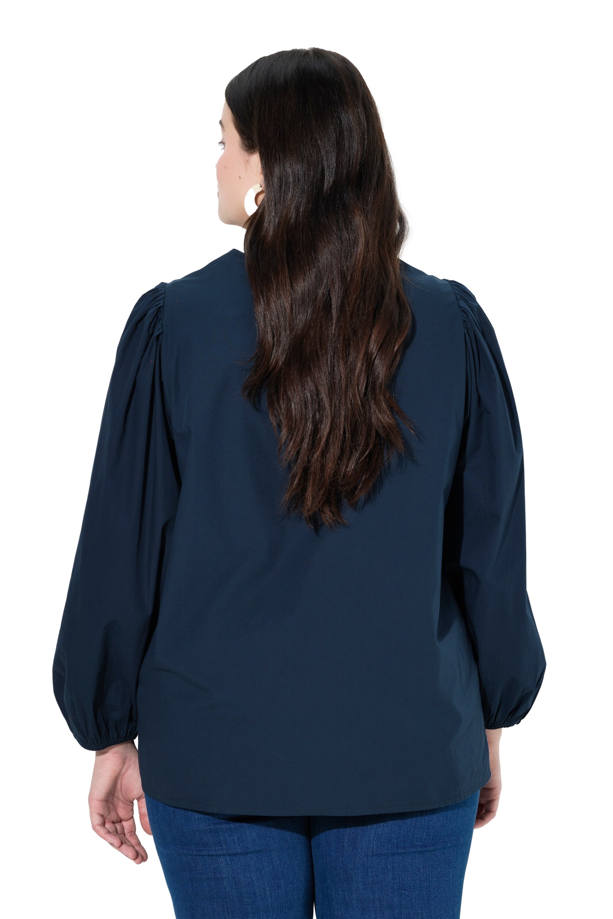 Ulla Popken Between-season jacket in Blue