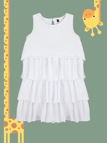 Trendyol - Vestido en blanco: frente