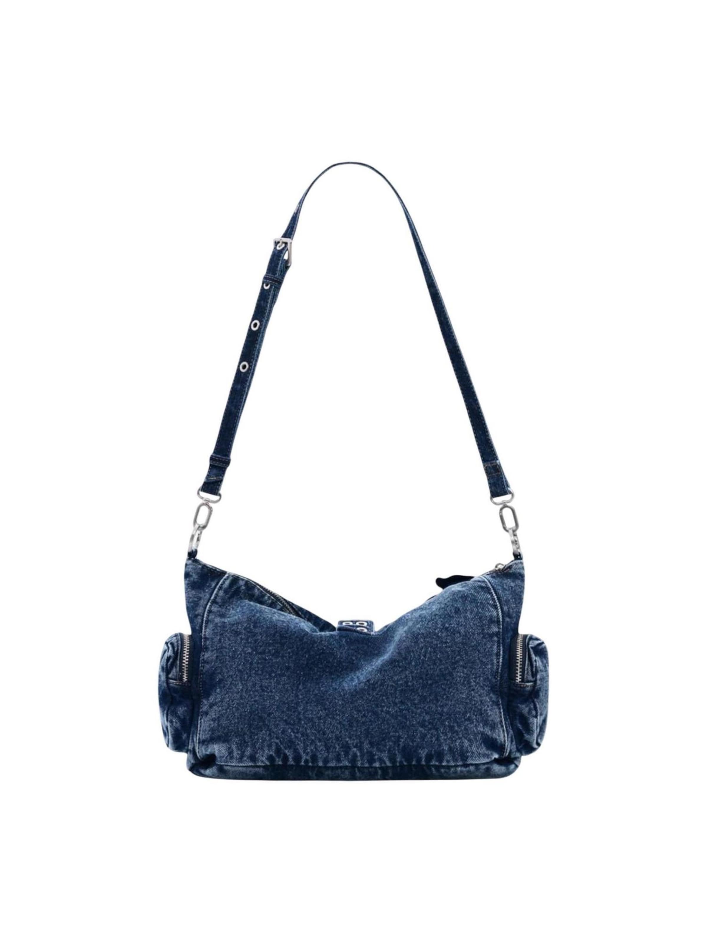 Desigual - Bolso de hombro 'BAG_CURIO DENIM 26SAXD21' en azul