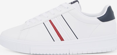 Sportbačiai be auliuko iš TOMMY HILFIGER, spalva – tamsiai mėlyna jūros spalva / raudona / balta, Prekių apžvalga