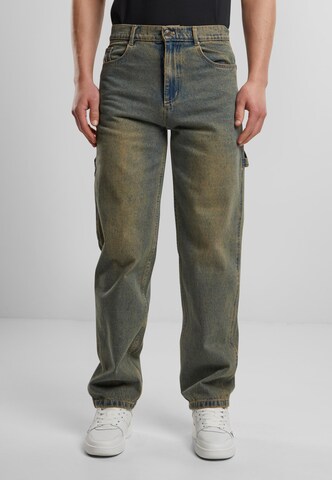 Karl Kani Regular Jeans in Blue: front