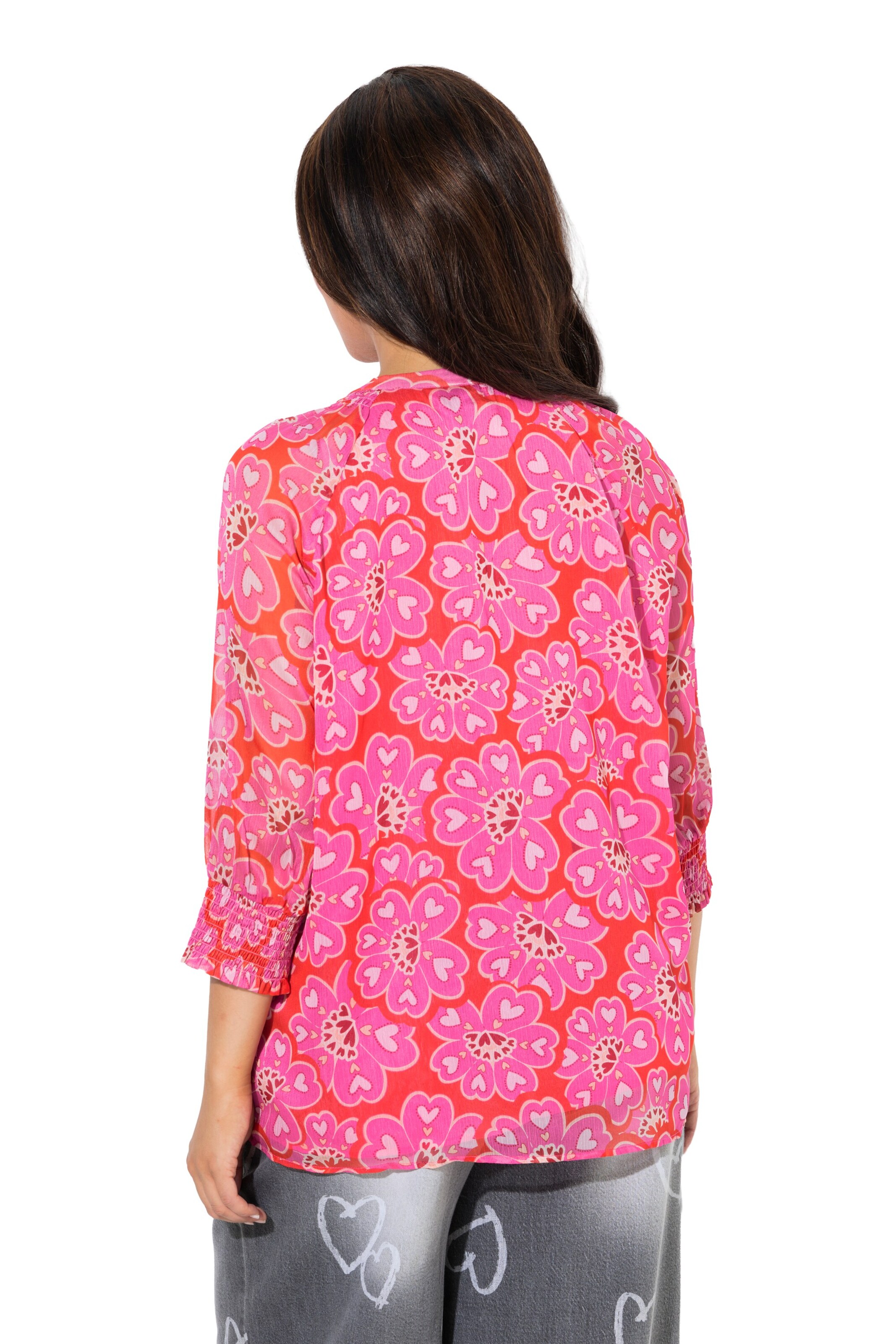 Ulla Popken Blouse in Roze