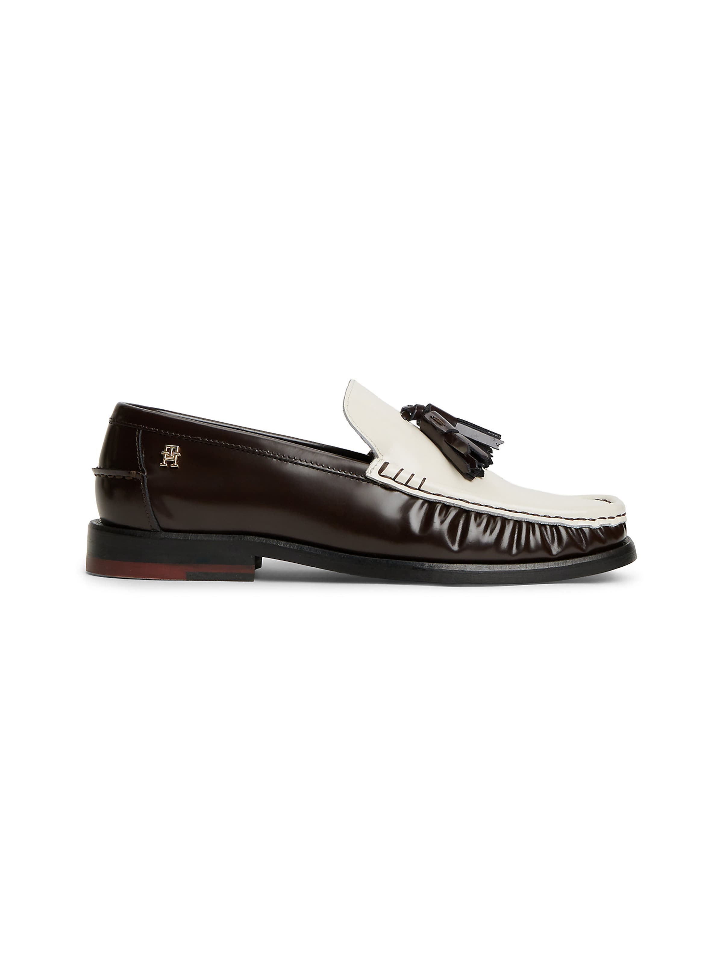TOMMY HILFIGER Slip-ons 'New York' in Brown