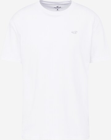 T-Shirt HOLLISTER en blanc : devant