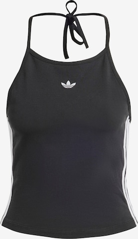 Haut 'Halter-Neck' ADIDAS ORIGINALS en noir : devant