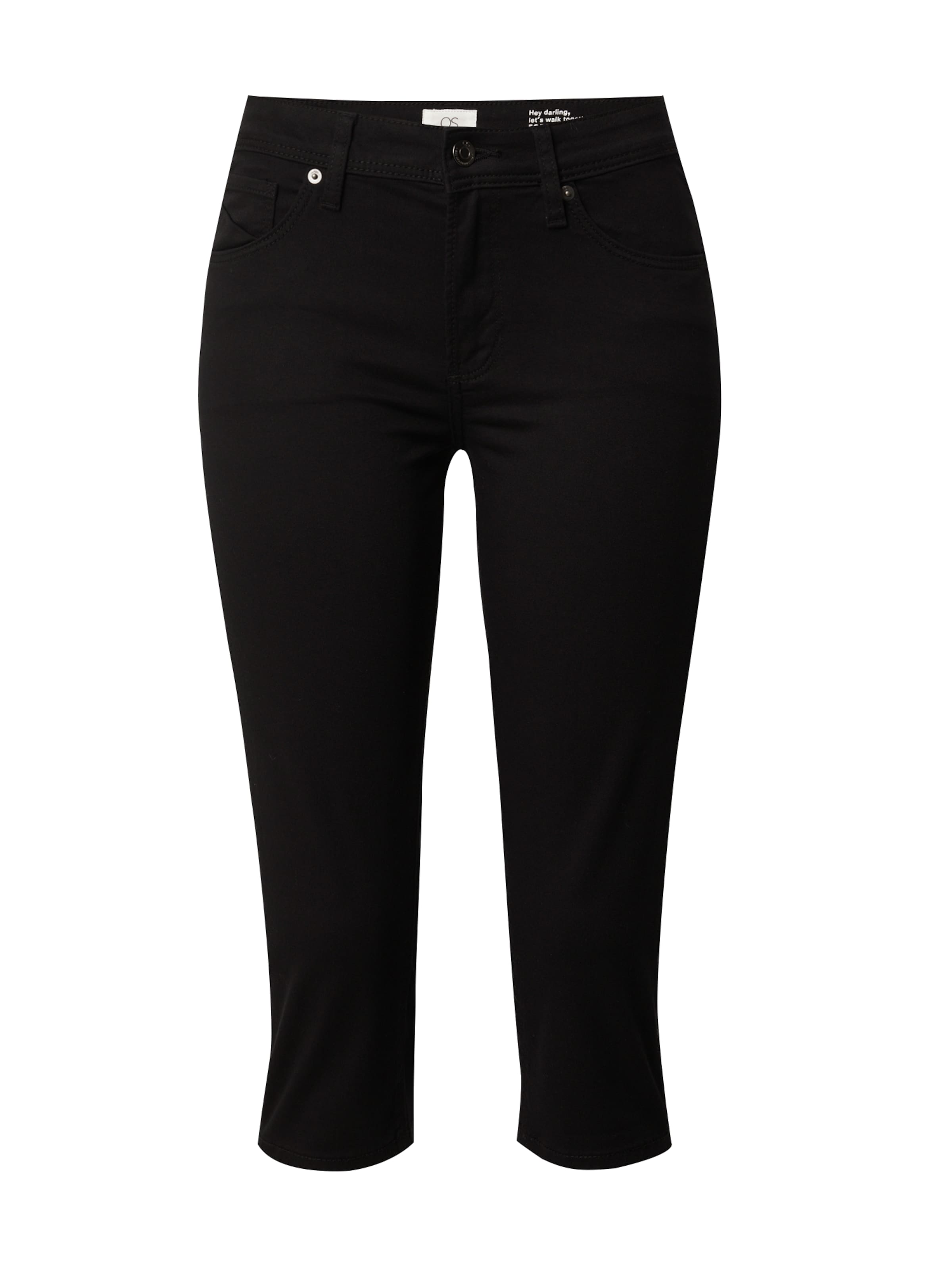 QS Jeans in Schwarz: Vorderseite