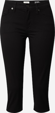 QS Slimfit Jeans in Zwart: voorkant