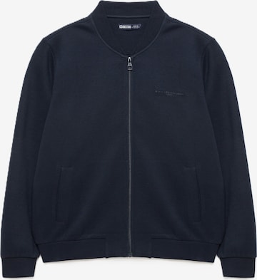 BIG STAR Sweat jacket 'WLADORB' in Blue: front