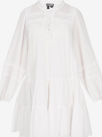 DreiMaster Vintage - Vestido en blanco: frente