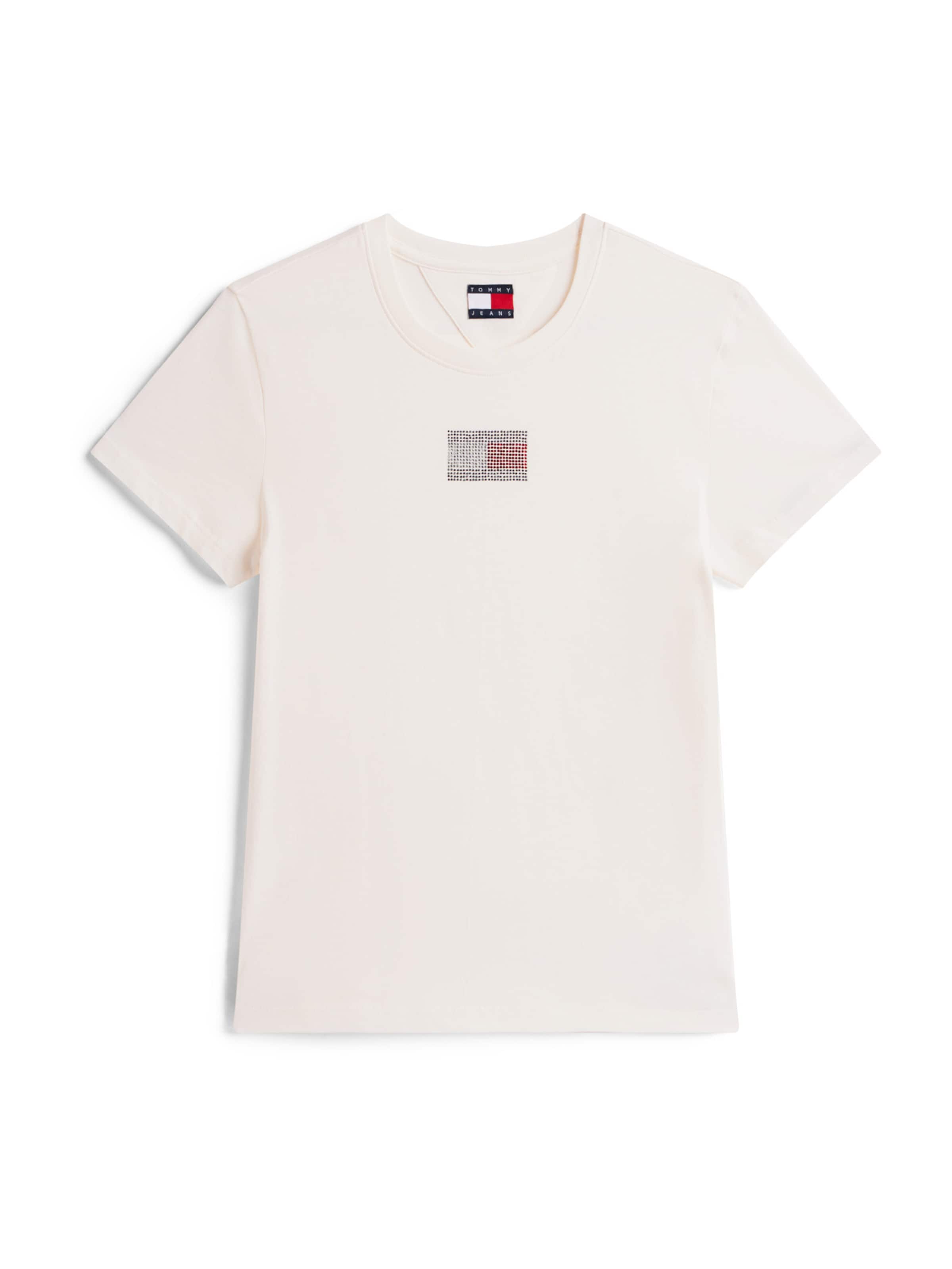 Tommy Jeans Shirt in White: front