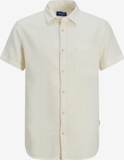 JACK & JONES Button Up Shirt 'Tampa Dobby' in Wool white, Item view