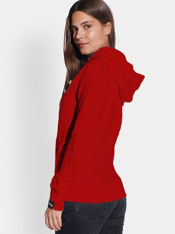 Course Sweatshirt 'Mickey Flock' in Red