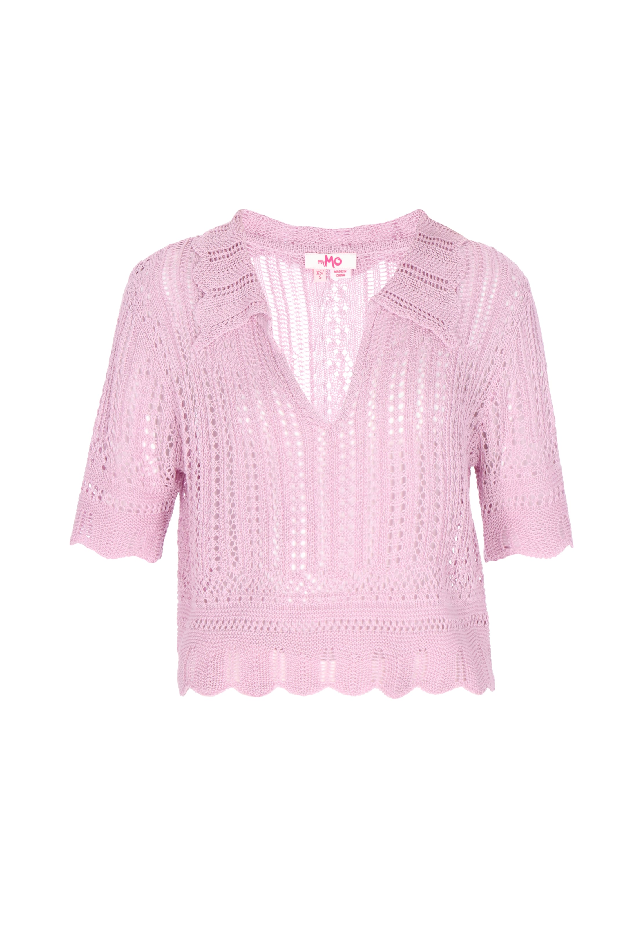 Pull-over 'Young Fashion' MYMO en violet : devant