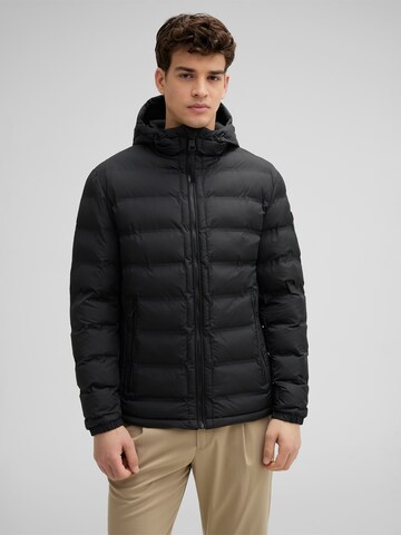 STRELLSON Winterjas 'Modica Fused' in Zwart: voorkant