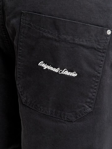 JACK & JONES Baggy Broek in Zwart
