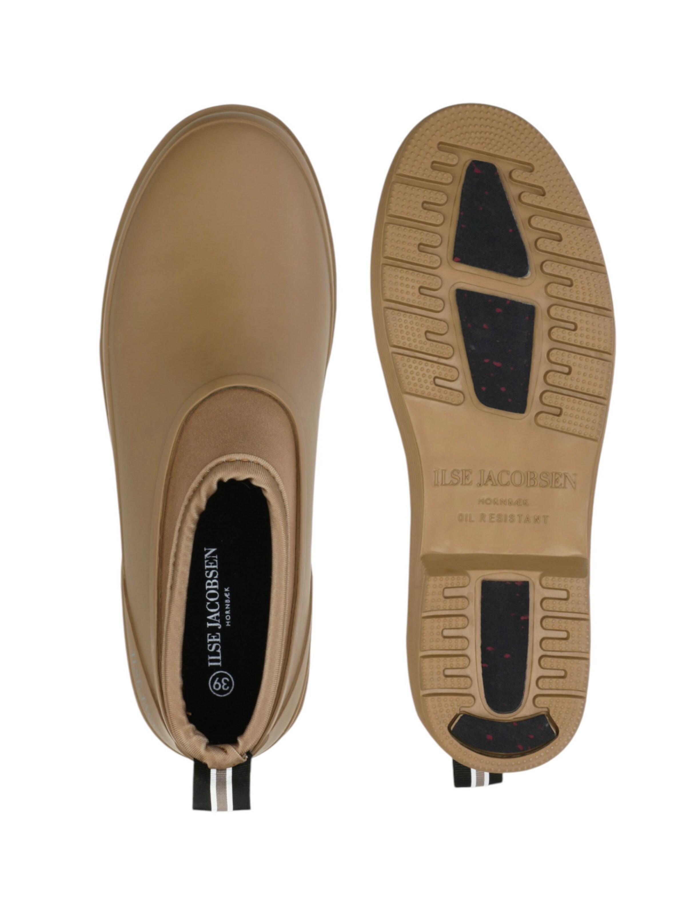 Bottes en caoutchouc 'RUBAIR12' ILSE JACOBSEN en marron