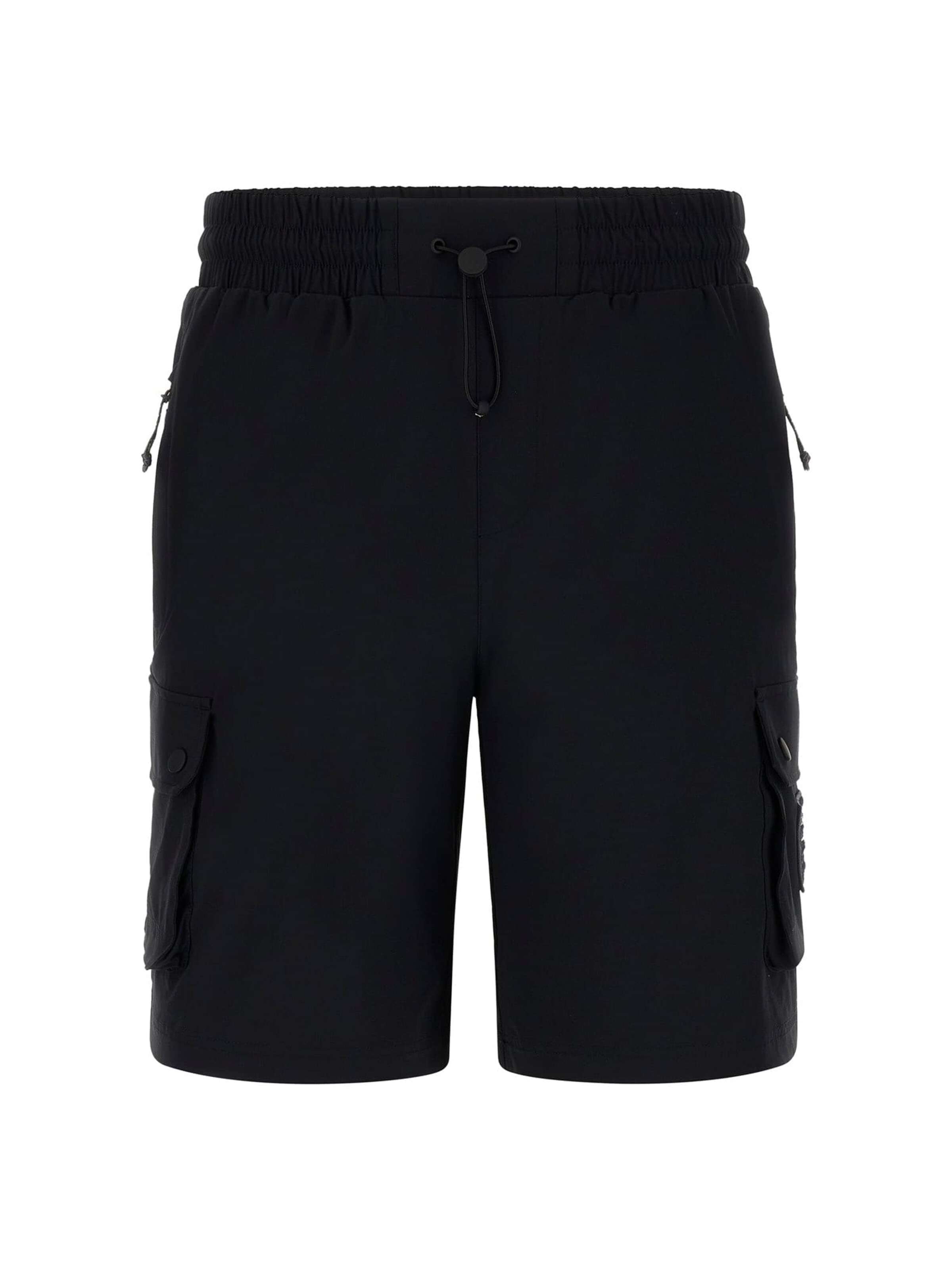 GUESS Regular Shorts in Schwarz: Vorderseite