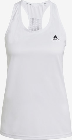 ADIDAS SPORTSWEAR Sports Top 'Designed To Move' in White: front