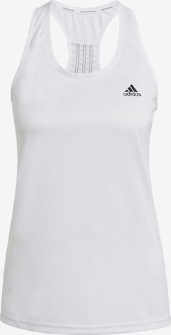 ADIDAS SPORTSWEAR - Top desportivo 'Designed To Move' em branco: frente